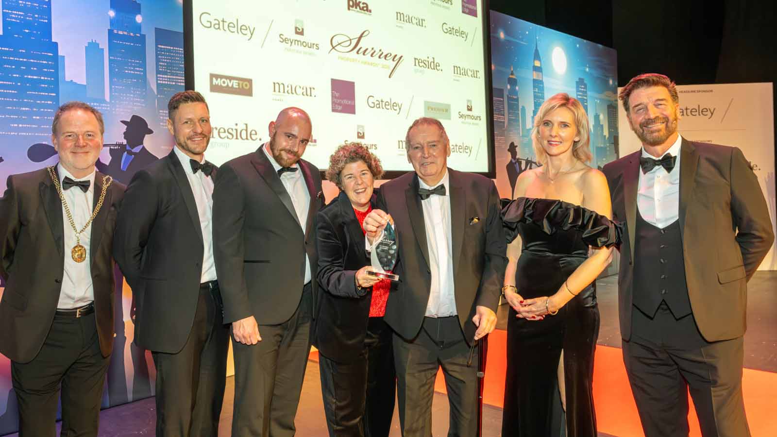 Surrey Property Awards Group Photo  - Award Winners